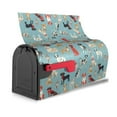 thumbnail image 4 of Haiem Animal Dog Mailbox Covers Magnetic ,Mailbox Wraps Post Letter Box Cover for Holiday Garden Yard Decor-25.5x21 in, 4 of 9