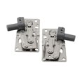 thumbnail image 1 of 1 Pair Soft Close Flip Out Tray Hinges Multipurpose Accessory 45 Degrees Tilt, 1 of 5