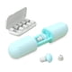 thumbnail image 3 of Vogacara Tapones para los oídos de silicona con reducción de ruido, orejeras para dormir, protección auditiva, bloqueo de sonido, suministros de cuidado de los oídos Azul Vogacara CE001609-03B, 3 of 8