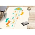 thumbnail image 4 of Hopscotch Pattern Kids Rugs, Colorful Rug, Personalized Kids Rugs, Children Rug, Door Mat, Nursery Rug, Small Rug, Area Rug, Girl Room Rug, 5.9'x9.2' - 180x280 cm, 4 of 5