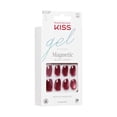 thumbnail image 2 of KISS Gel Fantasy Magnetic - Set Us Free, Red, Oval, Short, 2 of 10