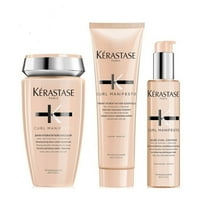 Curl Manifesto Hydrating Shampoo & Conditioner 8.5 oz each & Gelee Curl Contour Cream 5.1 oz