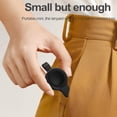 thumbnail image 4 of Cargador inalámbrico magnético portátil USB C para iWatch 7/6/5/4/3/2/1 (negro), 4 of 5