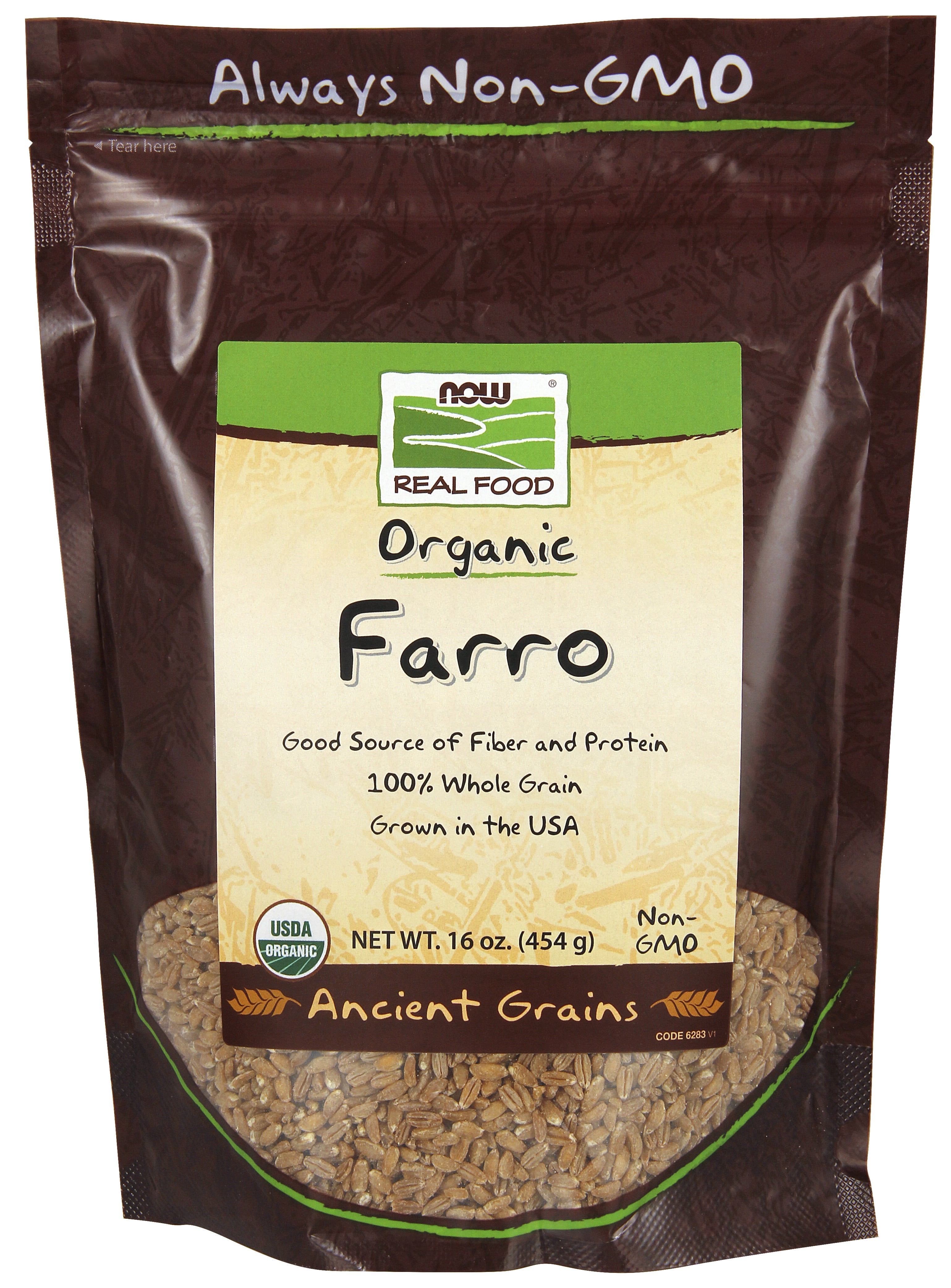 NOW Foods Farro Bulgur 16 Oz