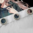 thumbnail image 4 of jejeloiu Music Anime Girl Curtains Pack of 2 (42x84 Each),Kids Romantic Gifts Curtains Blackout For Teens, 4 of 6