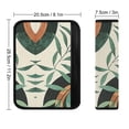 thumbnail image 3 of WYYP Leaves Circles Green Leaf Soft Comfort Car Seat Belt Pads Cover 1Pcs, 3 of 5