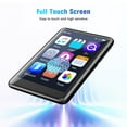 thumbnail image 4 of 2.5" MP3 MP4 Player Full Touch Lossless Sound Bluetooth 5.0 Music Voice FM Radio, 4 of 13