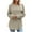 Beige, variant on Nxznwn Long Sleeve Shirts for Women Loose Fit Tunic Tops Dressy Casual Crew Neck Curved Hem Pullover Sweaters Fall Clothes