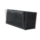 thumbnail image 4 of Vitrina para objetos de colección, vitrina transparente a prueba de polvo, caja de almacenamiento, vitrina, contenedor para muñecas, figuras de acción con negro claro, 4 of 9