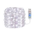 thumbnail image 2 of USB LED Light String Home Office Garden Impermeable Control remoto Temporizador Lámpara String 5m 50LEDs Blanco Vogacara HA001496-01, 2 of 6