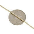 thumbnail image 4 of 10K Yellow Gold Solid Diamond Cut Franco Box Chain 1.50mm Necklace 30 Inch, 4 of 6