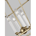 thumbnail image 4 of Open Box Generation Lighting CC1084ADB Stonington-Four Light Chandelier-13.38 Inches Wide by 21 Inches Tall Antique Gild Finish, 4 of 4