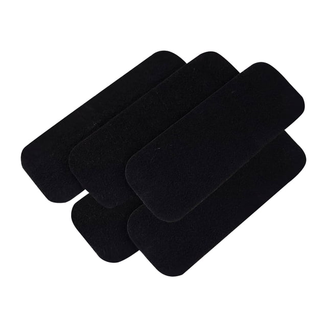 SHAGUOZHOU Hair Catcher Half Sheet Pan 15 Packs Ceiling Fan Filters Activated Coconut S Hell Car Bon Air Filter For Bl Ades Easy Stick Thickness Ceiling Fan Filters For Home & And