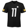 thumbnail image 2 of Youth Chase Claypool Black Pittsburgh Steelers Replica Player Jersey, 2 of 3