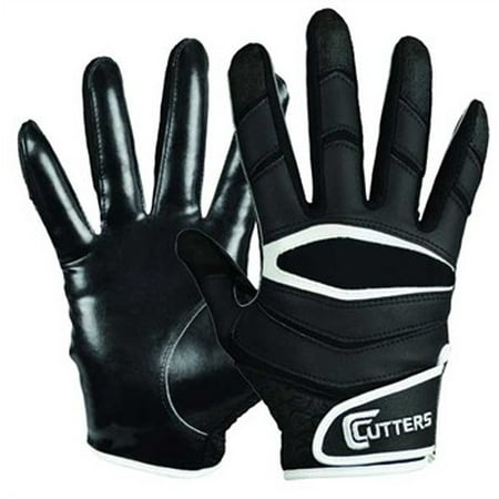 UPC 844018020786 product image for Cutters C-TACK X40 Revolution Football Gloves, Black, Small | upcitemdb.com