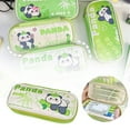 thumbnail image 1 of Ceimmol Cute Panda Pencil Case Large Capacity Pencil Bag Cute Zipper Pencil Bag (Available In Four Patterns), 1 of 9