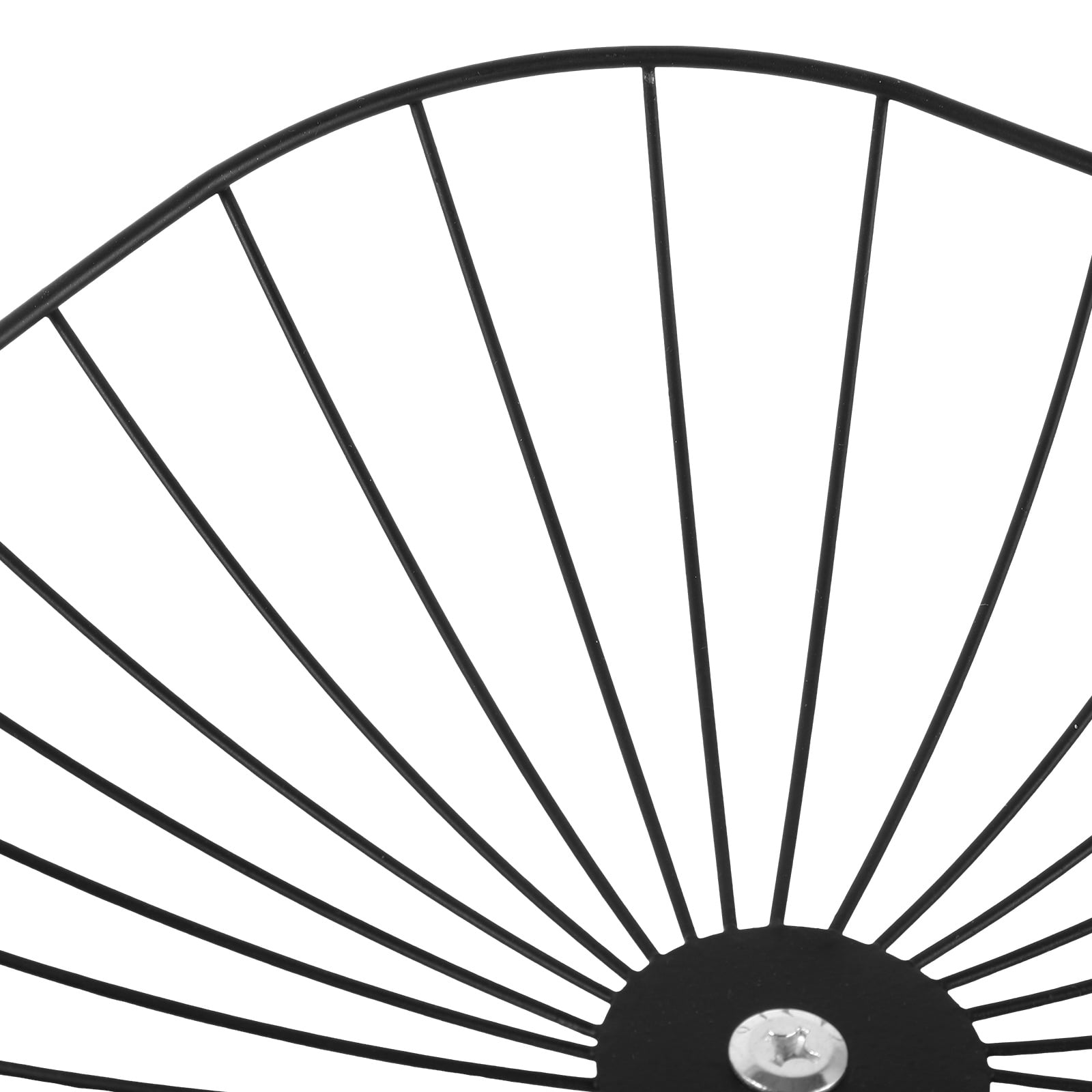 WRISTBIQUE 1Pcs Iron Wire Basket for Kitchen Use in 16.35X12.97X10.22in in Black