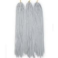 thumbnail image 3 of SEGO New Straight Faux Locs Crochet Hair Curly New Soft Locs Crochet Hair for Women Pre Looped Synthetic Goddess Locs Braiding Hair Extension, 3 of 7