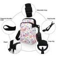 thumbnail image 5 of HELLHERO Pastel Flowers Light Crossbody Sling Bags Stylish, 2 Layers for Daily Commute or Casual Outings, Travel, 5 of 7