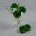 thumbnail image 5 of Silk Carnation Flower, 50 Artificial Flowers, Used for Wedding Decoration DIY Handmade Flowers, Carnation Flower Diameter 3.5 Inches and 6 Inches Stem (Green), 5 of 8