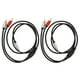 thumbnail image 1 of 2pcs 3.5 mm a 2 RCA Cable de adaptador de audio estéreo masculino AUX RCA Y Cord para altavoces, 1 of 5