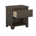 thumbnail image 4 of Max & Lily Nightstand, Wood Bedside Side Tables with Storage Drawer for Bedroom, 4 of 6