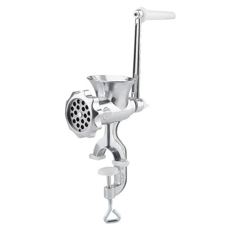 

Manual Meat Mincer Grinder Sausage Mince Food Maker Kitchen Metal Sausage Stuffer Tool (Silver TB-5)
