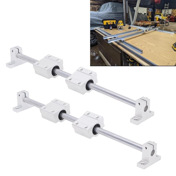 Diapositiva De Riel Lineal, Portada Lineal Tobado Guía Lineal Rarestres Y Rieles Lineal Kit Del Eje Del Riel Piezas CNC Para Las Barras De Guía De Equipos Electrónicos
