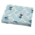 thumbnail image 4 of Lilo & Stitch Floral Fun Queen Sheet Set, Blue, 4 of 6