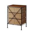 thumbnail image 4 of Three Drawer Chest, Wicker, 4 of 5