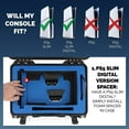 thumbnail image 3 of CASEMATIX Custom Waterproof Travel Case Compatible With PS5 Slim & PlayStation 5 Slim Digital Edition, 3 of 4