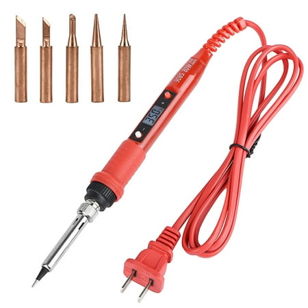 

SouthEle 80W 908S Soldering Iron LCD Adjustable Multi-function Anti-scalding Welding Tips Kit for Welding Circuit Board