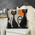 thumbnail image 2 of SHANXI Halloween Decorative Throw Pillow Covers with Gift for Sofa Couch Bed 12x12in, 2 of 5