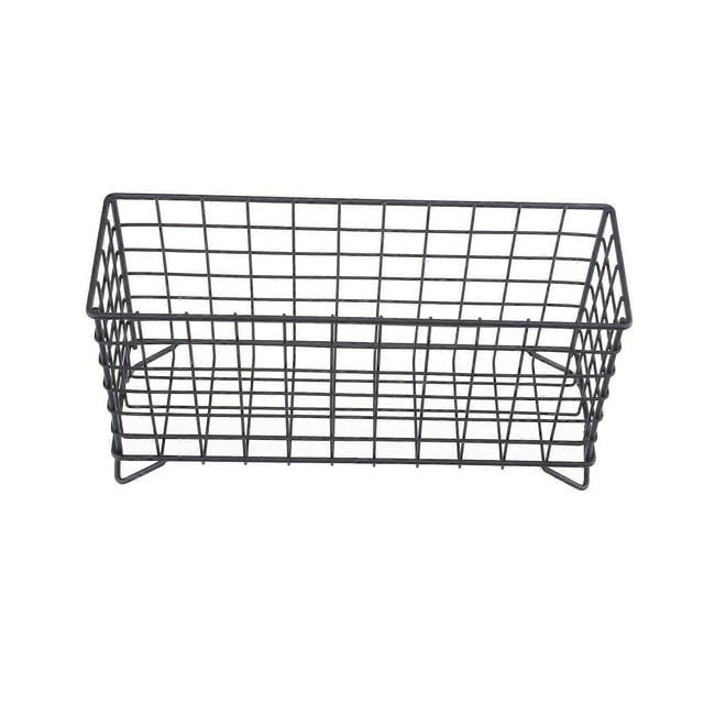 Coffee Capsule Storage Basket Hollow Iron Wire Organization Holder for Case for Home Bedroom Living Room Cosmetic Holder