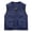 Dark Blue, variant on Women's Utility Vest V Neck Zip Up Vests with Mesh Lining Breathable Outdoors Workwear with Multi-Pocket Red 3XL