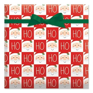 Happy Santa Riding A Rocket Luxury Thick Wrapping Paper, Christmas Space  Decor Kids Gift Wrap, Xmas Astronomy Theme (12 foot x 30 inch roll)