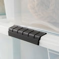 thumbnail image 3 of IRIS 54 Qt Stackable Plastic Storage Bins with Lids- See-Through- Clear, 4Pk, 3 of 4