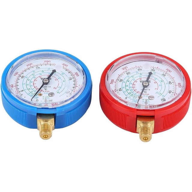 Outil de Charge de Réfrigérant Avancé, Optimisé pour R134A et Autres Réfrigérants, avec Construction Robuste et Tuyaux Codés par Couleur pour Identification Facile