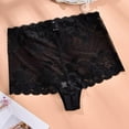 thumbnail image 2 of Akafmk Plus Size Underwear for Women High Waisted Lace Briefs Large Size Thong Skin-friendly Panties Comfortable Breathable Underwear Panties, Sizes XL-4XL, 2 of 5