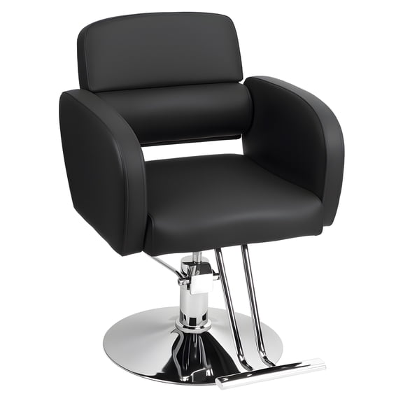 Yedigre Professional Hydraulic Stool – Adjustable Height (37”-39”), 360° Swivel for Home Salon or Barber