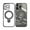 Black, variant on for iPhone 16 Pro Magnetic Clear Case with All-inclusive Camera Lens Film [Compatible with MagSafe] Shockproof Plating Anti-yellowing Transparent Ring Kickstand Slim Phone Case,Darkpurple