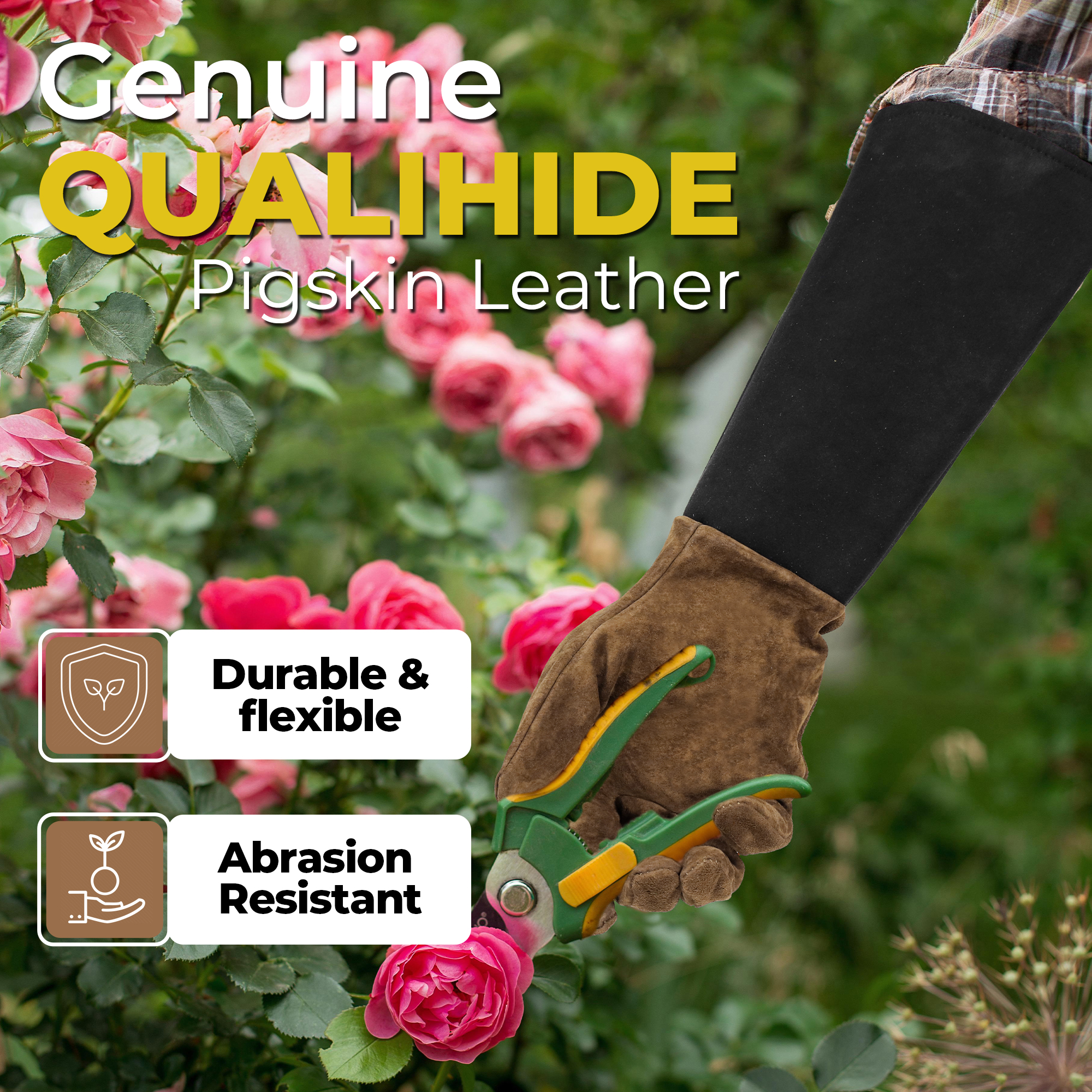 Handlandy Rose Gloves for Men & Women, Thorn Proof photo 2