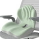 thumbnail image 1 of Cojín de asiento para silla, transpirable, multifuncional, funda extraíble, soporte para la espalda, almohada de soporte lumbar para silla de juego. Verde, 1 of 10