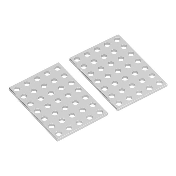 Mending Plate Corner Brace,5 Packs Tie Plate Flat Mending Repair Plate Steel Mending Platesfor Wood Precision Engineered