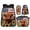 Flag Sunflower Highland Cow, variant on Pzuqiu Orange Capybara Backpack for Teen Boys 4-Piece School Bag Set with Lunch Bag and Water Bottle Holder and Pencil Case 12-16 Kids Large Schoolbag Laptop Backpacks for Middle School