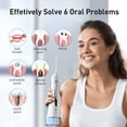 thumbnail image 4 of Irrigador bucal eléctrico COSLUS, recargable, inteligente, portátil, inalámbrico, para adultos, 4 of 8