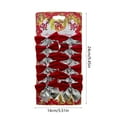 thumbnail image 3 of yulier 12 Pcs Mini Christmas Tree Bows Christmas Tree Decorations, Christmas Bowknot Ornaments Ribbon Bows for Xmas Wreath Decor, 3 of 6