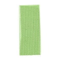 thumbnail image 1 of Green Biodegradable Colored Paper Drinking Straws 25 Pack Wave Design Eco Friendly Disposable Straws For Party Birthday Carnival Events 40G, 1 of 5