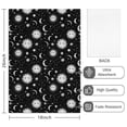 thumbnail image 2 of 2 Pcs Funny Kitchen Towels,Black White Sun Moon Star Constellation Pattern Microfiber Dish Towels,Kitchen Tea Towels,Kitchen Towel Set (18" X 26"), 2 of 7