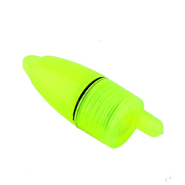 Fishing Pole Alarm, 10pcs Night Fishing Accessory LED Light Rod Tip Fish Bite Double Bells